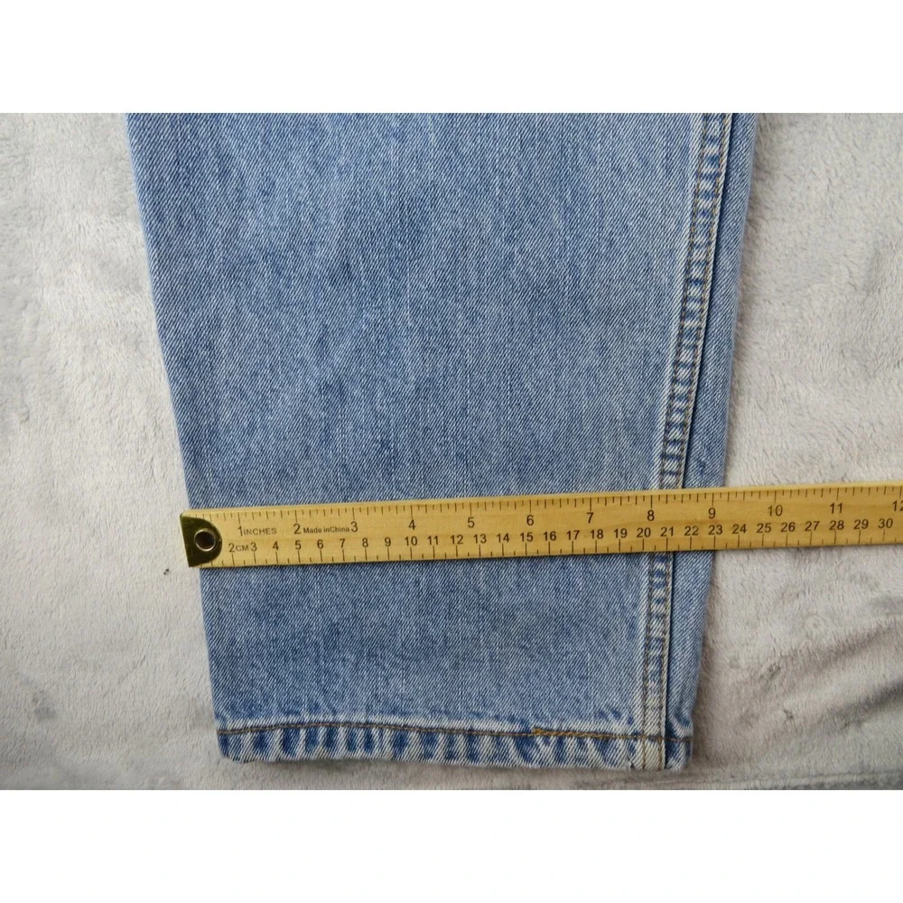 Levi's 550 Relaxed Fit Jeans Mens‎ W42 L34 Blue Denim Straight Leg Casual